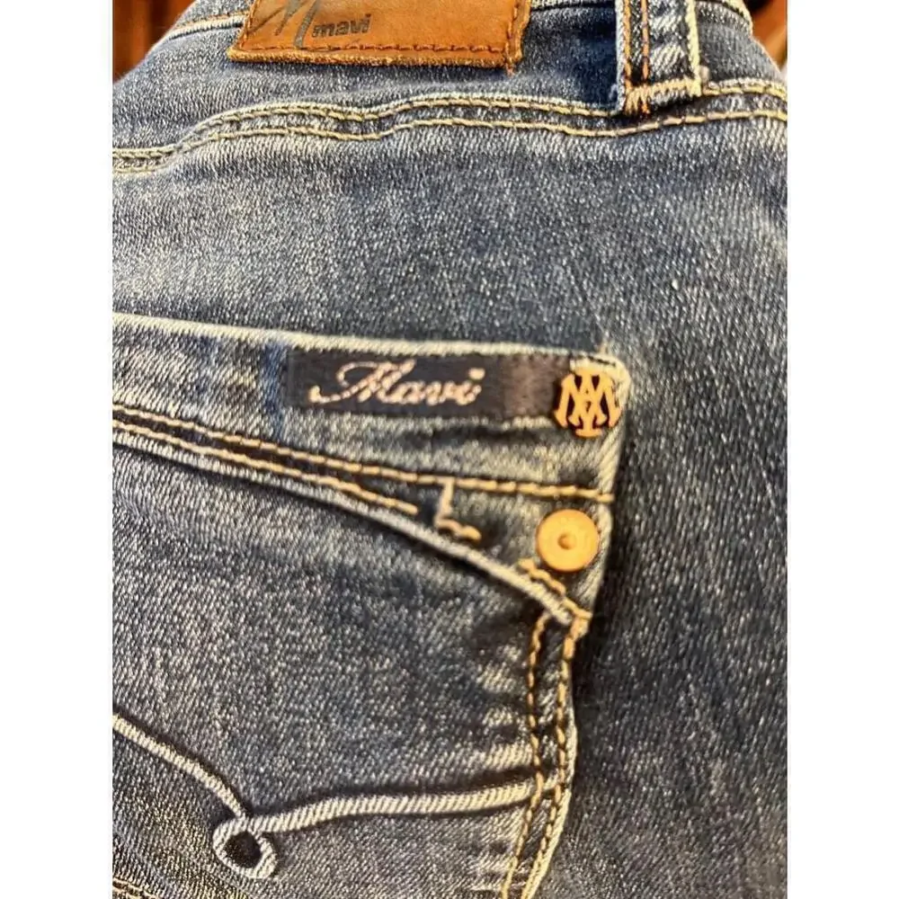 Mavi Molly Mid Rise Capri Jeans - Size 25 - Picture 5 of 13